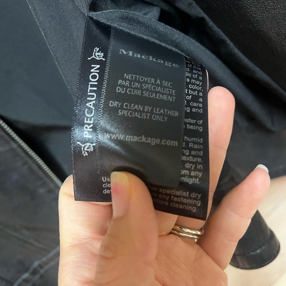 Mackage for aritzia Kenya leather jacket - Picture 8 of 9